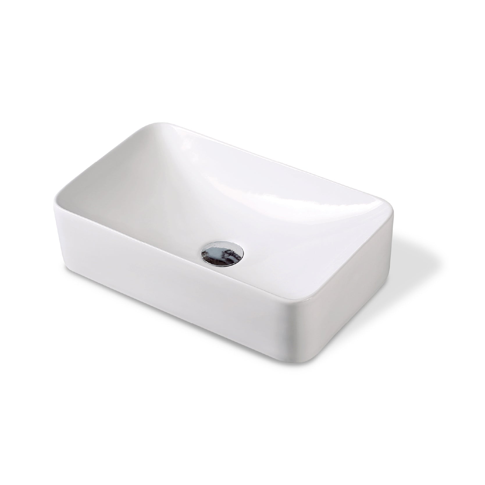 Bowl Loza (171A) Mod.Rectangular Blanco 49X30X12.5 Fratelli